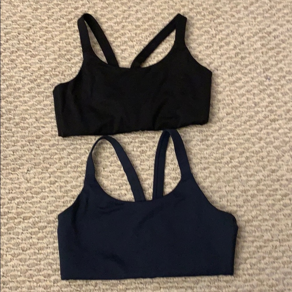 Girlfriend collective Lou sports bra - navy